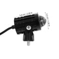 thumbnail image 2 of BALAHAPY Delantera Para Motocicleta Doble Luz LED De Alta Intensidad, 2 of 7
