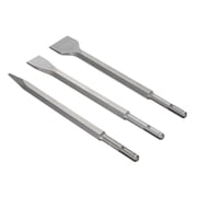 Hyper Tough SDS Plus Type Masonry Chisel Set, 3 Pieces