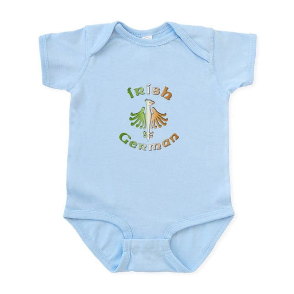 CafePress - Irish German Infant Bodysuit - Baby Light Bodysuit, Size Newborn - 24 Months