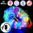 thumbnail image 1 of Manguera Navideña decorativa DOSYU LUZ led MULTICOLOR 20 metros, 1 of 5