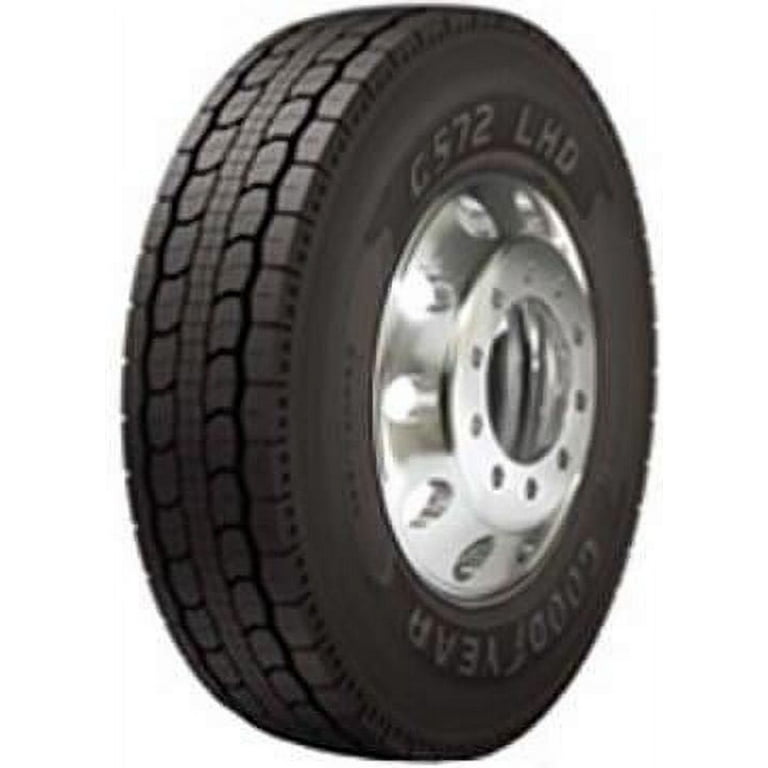 Tireglos 100% DRY 5リットル Goodyear G572 1AD Fuel Max 295/75R22.5 144L G Tire - Walmart.com