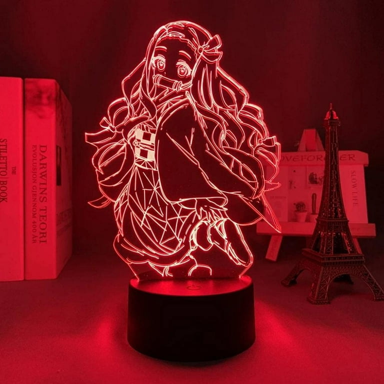 LED Night Lights Anime Vampire Knight For Kid Room Decor Manga Acrylic 3D  Lamps