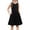 Black, variant on Girls Dresses Casual Sleeveless Dress with Pockets Playful Toddler Kids Summer Comfort Outfit Color:Hot Pink,Size:5-6 Years