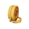 thumbnail image 5 of Bolsa en forma de MAZAPAN, Diseño de Dulce Tipico Mexicano, Forma Redonda, Moda Kawaii, Bandolera para Mujer, Cross Body, Correa Ajustable, Color Amarillo, Novedoso y Encantador (Bolsa para Mujer)., 5 of 5