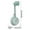 Mint Green, variant on Pompotops Bathroom Drop Glue Vacuum Shower Bracket Suction Cup Base Universal Steering Shaking Head Rotating Shower Bracket Without Punching Clearance