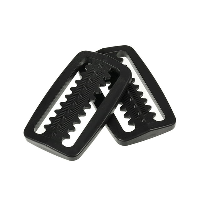Cinturón de peso Wosthever 2 uds deslizador de plástico duradero negro OD030452-01B