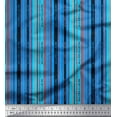 thumbnail image 1 of Soimoi Cotton Voile Fabric Dot & Stripe Printed Craft Fabric by The Yard 42 Inch Wide, 1 of 3