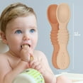 thumbnail image 3 of Silicone Baby Spoons for Baby Led Weaning, 3 of 5