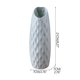 thumbnail image 5 of Jarrón geométrico, jarrón decorativo, contenedor de flores, oficina en casa, estilo moderno, alto, diseño angular, para sala, 2 niveles de acero inoxidable, resistente, para oficina, alta, 5 of 9