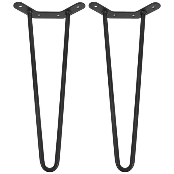 KAKOWELY hairpin table legs 2Pcs Hairpin Furniture Legs Coffee Table Legs Modern Home DIY Legs for Cabinet Bench13.78"X6.3"X2.28"