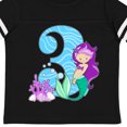 thumbnail image 4 of Inktastic Third Birthday Mermaid Girls Toddler T-Shirt, 4 of 5