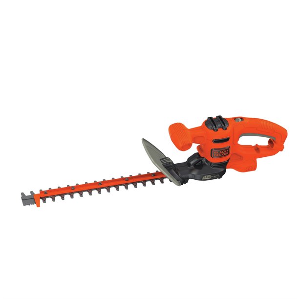 Image of Black & Decker BEHTS125 hedge trimmer product page on Walmart