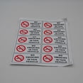 thumbnail image 2 of VONKY 10PCS/Set No Smoking In This Vehicle Stickers Signs Vinyl Warning Mark Safety Decal Cars Taxi Auto Styling, 2 of 7
