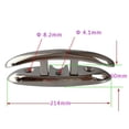 thumbnail image 2 of Canoa De Seguridad Para Kayak de material acero Inoxidable 316, Muelle Plegable, Cala, Kayak, 8 ", 2 of 7