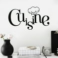 thumbnail image 3 of Calcomanías de pared impermeables, papel tapiz de decoración de cocina con letras inglesas de 5 uds., rendimiento sólido, 3 of 10