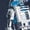 NAVY, variant on Star Wars - R2 Project - Men's Fleece Hoodie Sweatshirt