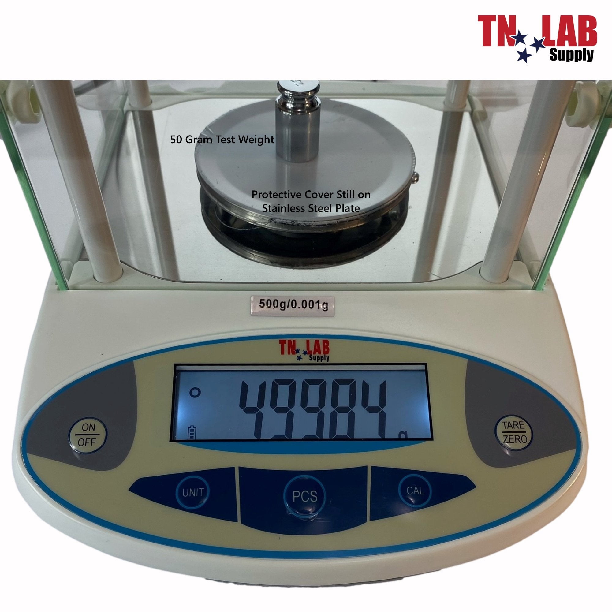 Analytical Balance Digital - 500 grams - .001g 1mg Precision - Auto Calibrating
