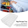 thumbnail image 4 of Egg Holder, Easy To Use Egg Tray Strong Stable  For Refrigerator, 4 of 8