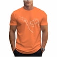 thumbnail image 2 of Tops para hombre, blusas y camisas de cuello redondo y manga corta para hombre, blusas casuales de cuello redondo con estampado de moda para hombre, blusas de cuello redondo y manga corta, camisas par, 2 of 6