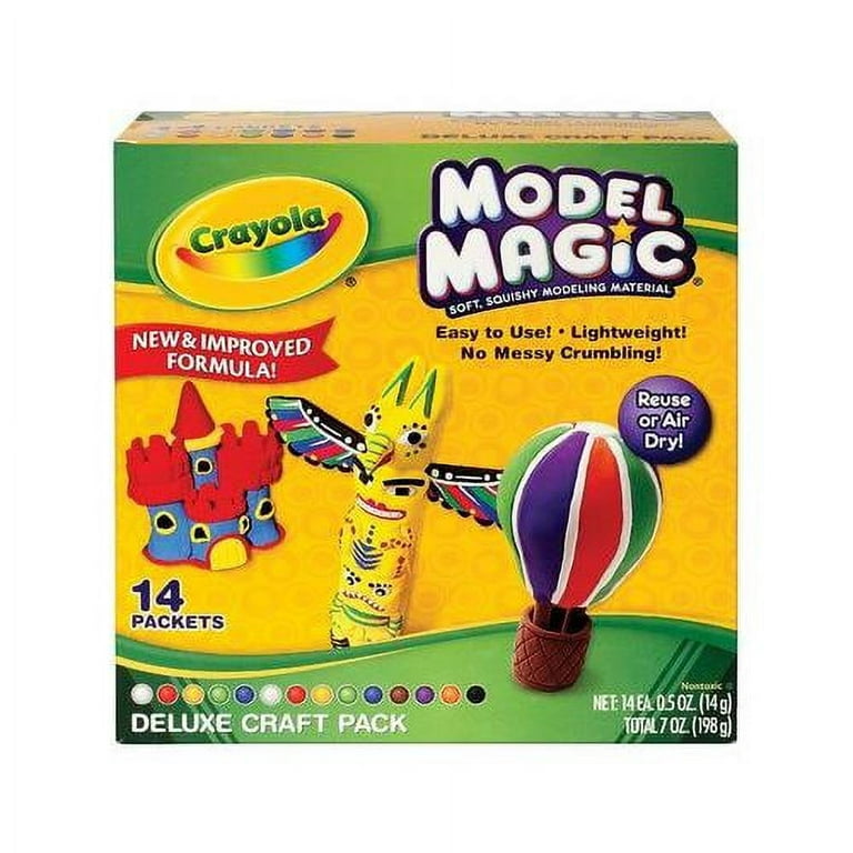 Crayola Model Magic .5oz 6/Pkg-Secondary, 1 - Baker's