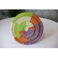 thumbnail image 1 of Woven Rustic Wall Art Hanging Plate Boho Chic Decor Decorative Fruit Handmade Basket Wicker Storage for Living Room Kitchen Farmhouse Set of 3 Multi-Color - Medium, 1 of 8