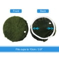 thumbnail image 3 of Uxcell 5Pcs Fabric Drink Cover Scrunchie for Alcohol Protection Bar Club Party, Army Green, 3 of 5