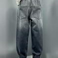 thumbnail image 5 of Jogging Trousers 5-6 Years Y2k Cargo Baggy Jeans with Packets Tactical Pants Straight Pants Outdoor Pants Kids Casual Pants Loose Sweatpants Trousers Fashion Y2k Pants (Black), 5 of 6