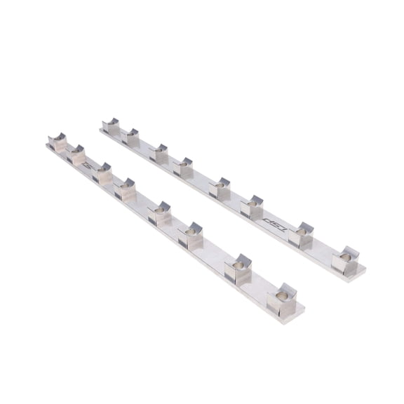 Billet Aluminum OE Style Rocker Arm Mounting Stands for Chevy LS1 - Natural