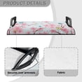 thumbnail image 4 of Xoenoiee Butterfly Peach Blossom Pattern Golf Cart Accessories Universal Fit Golf Cart Seat Towel Protector Machine Washable Anti-Hot Golf Cart Cover for Club Car EZGO, 4 of 5
