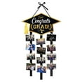 thumbnail image 5 of Class of 2025 Graduation Picture Frame Black And Gold Graduation Cap Hanging Wall Board Congrats Grad Garlands DIY Photo Listing Note Crafts party supplies, 5 of 8