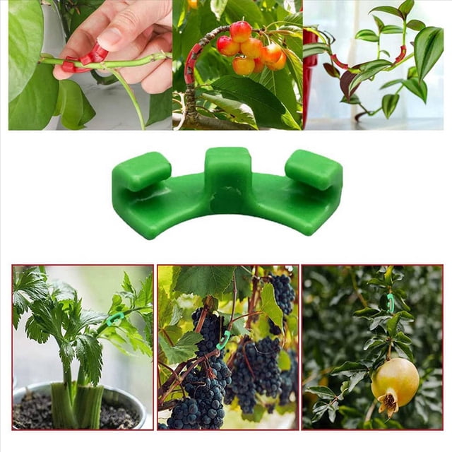 180 Uds. Entrenador de Plantas de 90 Grados para Entrenamiento de Bajo Estrés Clips de Flexión LST Clips para Kits de Crecimiento de Enrejado de Plantas