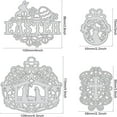 thumbnail image 2 of HLONK 1Set Doll Theme Carbon Steel Cutting Dies Stencils for DIY Scrapbooking Photo Album Decorative Embossing Paper Card Stainless Steel Color Animal Pattern 100~104x125~145x0.8mm 2pcs/s, 2 of 7