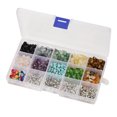 thumbnail image 3 of Coofit Chips Stones Set DIY Irregular Natural Gemstone Beads Earring Hook Accessories, 3 of 10