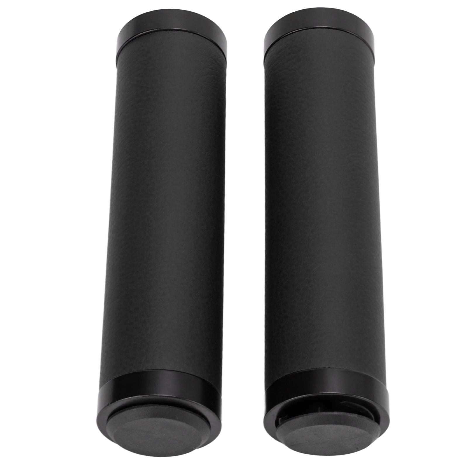Handlebar?Grips, Fits Palm Bike?Grips Fiber?Leather Prevent?Slip With End?Cover For Mountain