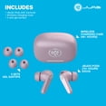 thumbnail image 6 of JLab JBuds Pods ANC True Wireless Earbuds - Mauve, 6 of 8