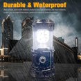 thumbnail image 3 of Foldable Portable LED Camping Light XTAUTO Lightweight Waterproof Solar USB Rechargeable LED Flashlight Survival Kit for Indoor Outdoor Home Emergency, 3 of 5