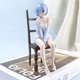 thumbnail image 3 of Figura de pijama de Anime Rem Re:Life In A Different World From Zero kawaii girl, silla Rem, juguetes de modelos de colección de PVC, 41 estilos, 3 of 4