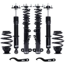 BFO Coilover for BMW E36 316i 318i 320i 323i 325i 328i 1990-1999, Adjustable Height Coilovers Suspension Kit, Coil Spring Shock Absorber Struts Lowering Kit