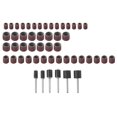 thumbnail image 1 of Jumbo 51pc Drum Sanding Kit - Fits For - Includes Rubber Drum Mandrels - 1/2, 3/8 & 1/4 Inch, 1 of 5