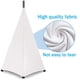 thumbnail image 2 of Cubierta Soporte para altavoz Trípode estirable Scrim (tres lados) Blanco, 2 of 4
