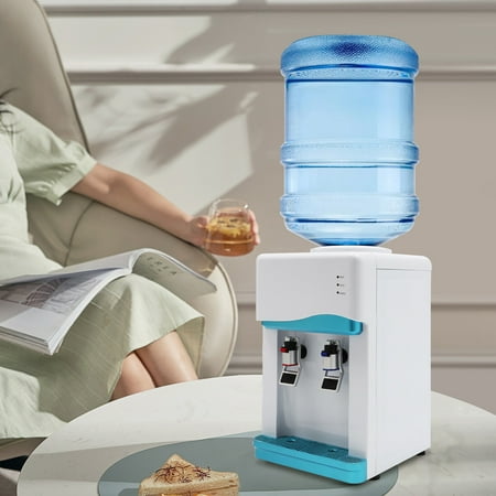 Hot/Cold Water Cooler Dispenser 304 Stainless Steel Top Loading 1.32-5 Gallon