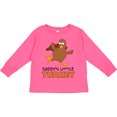 thumbnail image 3 of Inktastic Daddy's Little Turkey Boys or Girls Long Sleeve Toddler T-Shirt, 3 of 5