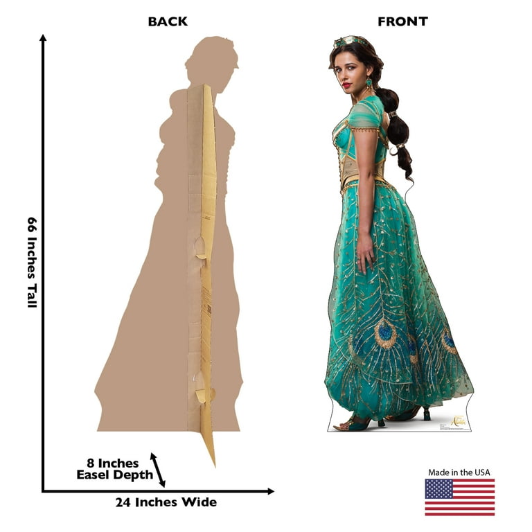 Jasmine Aladdin Disney Princess Official Cardboard Fun Cutout - At your  Party