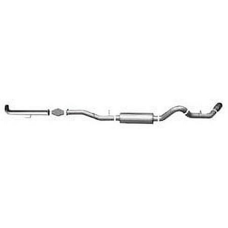 Gibson Exhaust 615603 GIB615603 01-05 SILVERADO/SIERRA EXTENDED CAB LONG BED WITH DOWNPIPE 6.6L DIESEL SINGLE EXHAUST SYSTEM Fits select: 2001-2002,2004-2005 CHEVROLET SILVERADO
