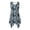 Art Hibiscus, variant on Sleeveless Summer Sleeveless Dress, Sharks Camo Print Ladies Round Neck Sleeveless Casual Dress Polyester Side Pockets Sleeveless Sundress Asymmetric