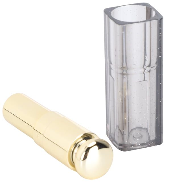 Tubo vacío de lápiz labial, botella de cosmética de abdominales receptor portátil de destinatero de bálsamo labial de 10 piezas para hacer maquillaje para hacer maquillaje