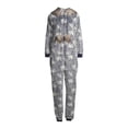 thumbnail image 6 of Secret Treasures Women's and Women's Plus Faux Fur Trimmed Union Suit, 6 of 6