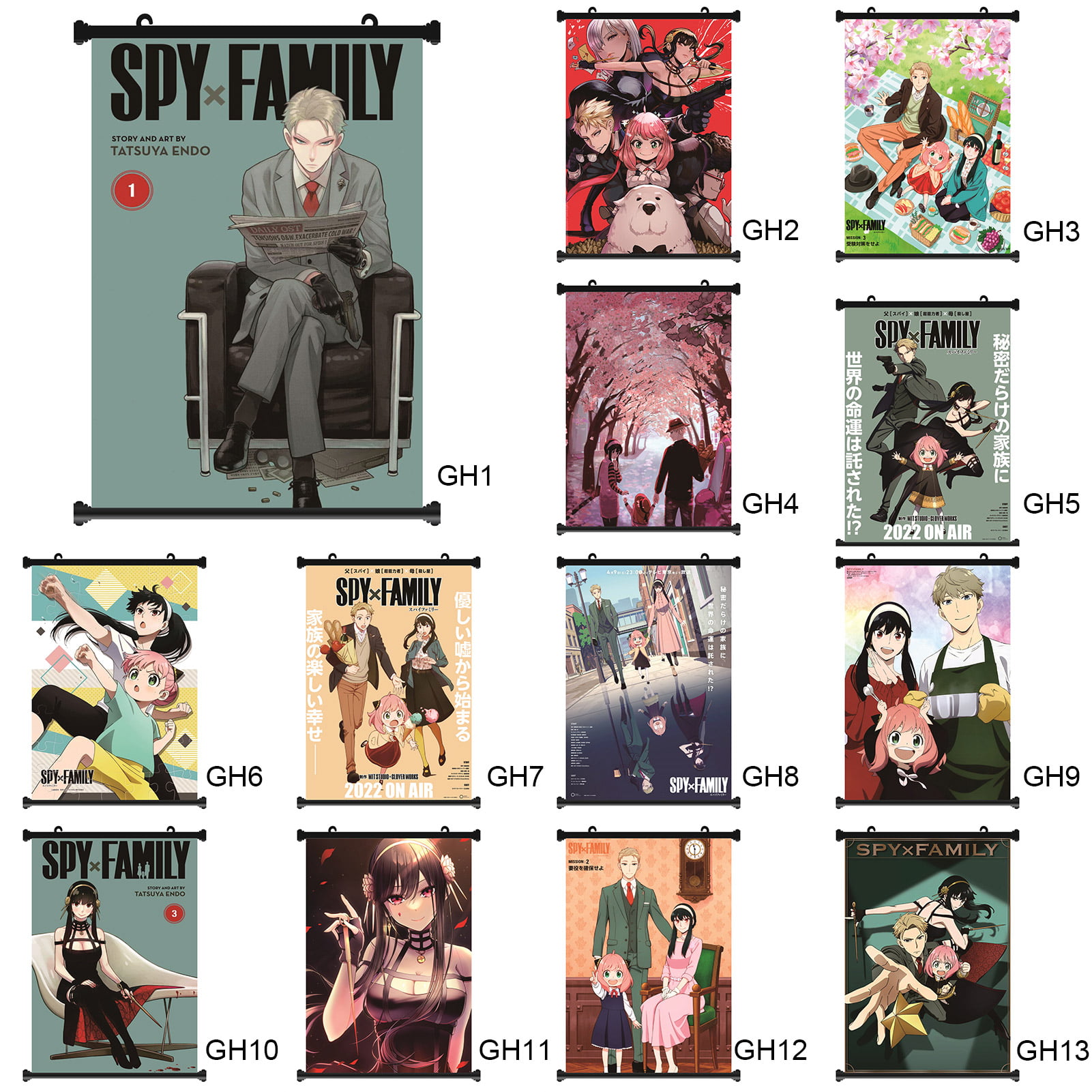 Spy Anime Fanart Print Anime Wall Art Poster Digital Art -  Hong Kong
