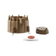 thumbnail image 2 of ACCEL Ignition Distributor Cap and Rotor Kit 8122 Clamp Down; HEI Style Posts; Tan, 2 of 17