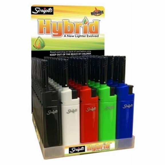 Calico Brands 275533 Hybrid Pocket Lighter - Pack of 50